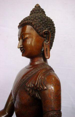 Statues Default Carved Shakyamuni Statue st041