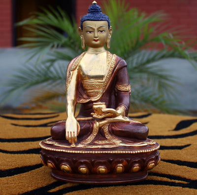 Statues Default Fine Quality  Shakyamuni Buddha Statue 8 inch KTM-st355