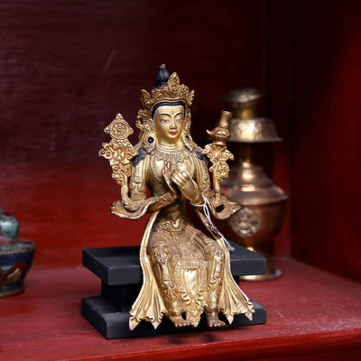 Gold Maitreya Masterpiece Statue