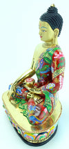 Statues Default Masterpiece Hand Painted Shakyamuni Statue One-of-a-Kind st097B