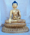 Statues Default Museum Shakyamuni Buddha Gilt Statue st101