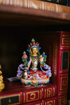 Statues Fearless Green Tara Painted Statue ST251-C