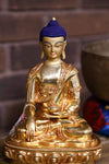 Gold Plated Shakyamuni Statue