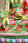 Statues Hand Painted 7 Inch Medicine Buddha Statue ST147