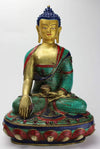 Statues,New Items,Buddha Default 14 Inch Master Quality Mosaic Shakyamuni Statue st144