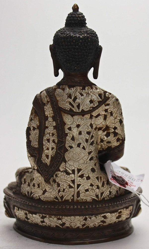 Antiqued Amitabha Buddha 8 Inch Statue - DharmaShop