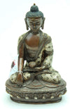 Statues,New Items Default 8 Inch Shakyamuni Bronze and Silver Statue st125