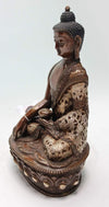 Statues,New Items Default Bronze and Silver Shakyamuni 8 Inch Statue st126