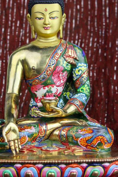 Statues One of a Kind Masterpiece Medicine Buddha Statue ST173