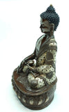 Statues,One of a Kind,New Items,Buddha Default 13 inch Shakyamununi Silver and Bronze Statue st116