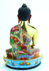 Statues,One of a Kind,New Items,Buddha,Tibetan Style Default Hand Painted One-of-a-Kind 9 inch Shakyamuni Statue ST097C