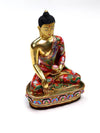 Statues,One of a Kind,Tibetan Style Default Masterpiece Hand Painted One of a Kind Shakyamuni Statue st097a