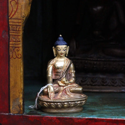 Statues Small Bronze Ratnasambhava Statue ST191