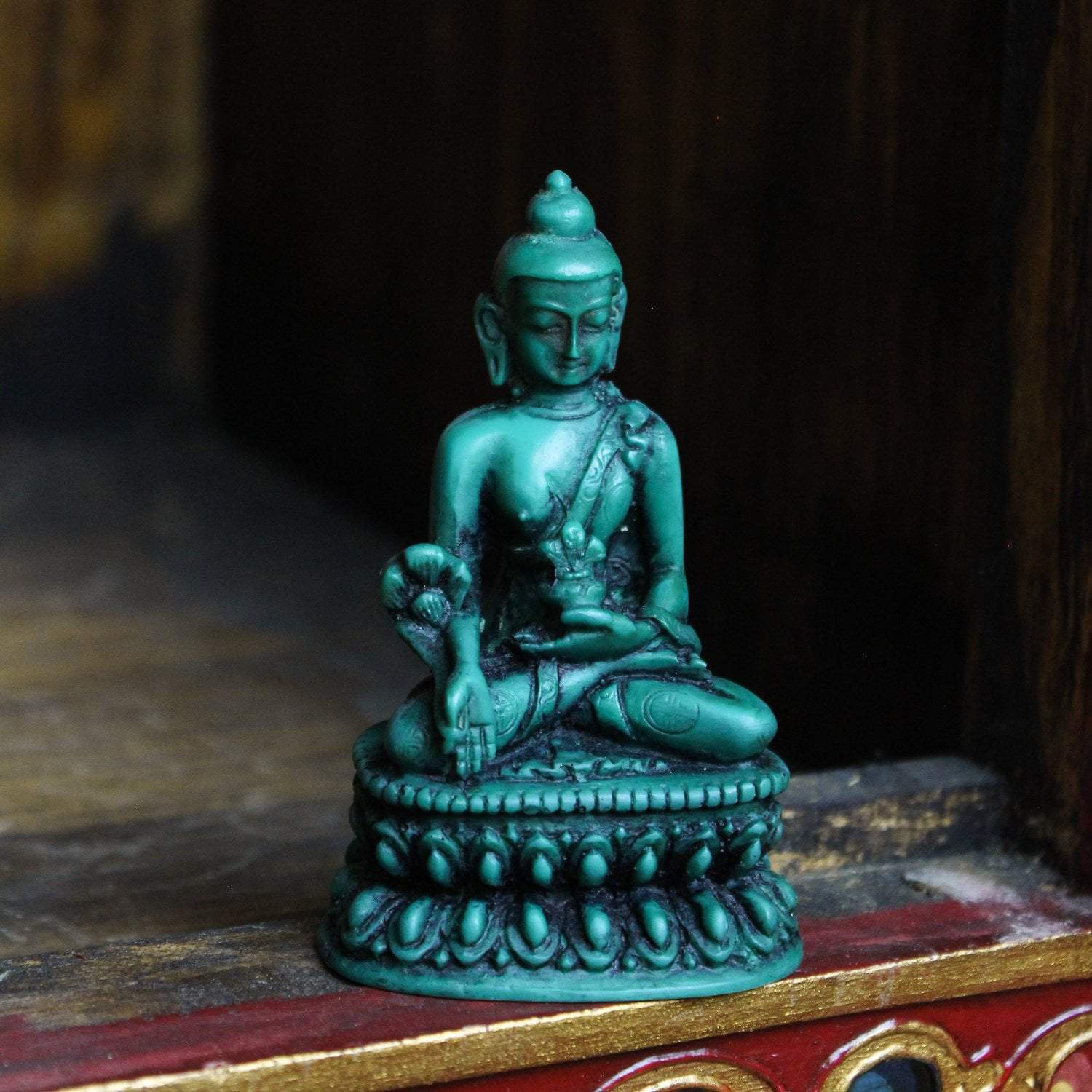 Statues Small Compassionate Medicine Buddha Statue ST206