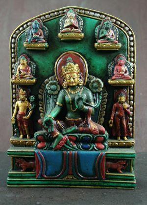 Statues,Tibetan Style Default Shakyamuni or Tara Wall Plaque st038