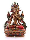 Statues,Tibetan Style,Under 35 Dollars Default White Tara 6 Inch Statue st024