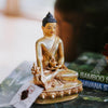 Gold Medicine Buddha Statue