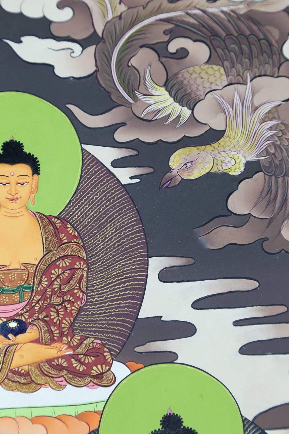 Thangkas Colorful Eight Medicine Buddha Thangka TH132