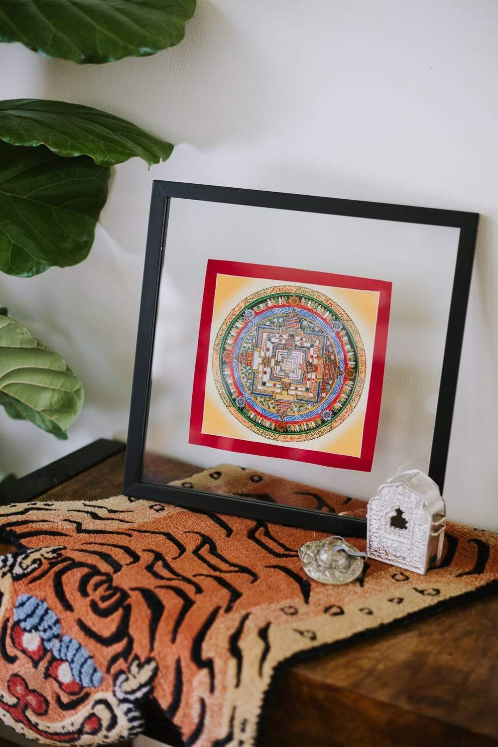 Thangkas Colorful Kalachakra Mandala Thangka TH148