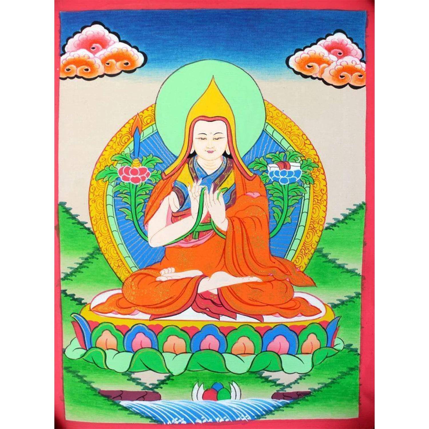 Thangkas Default Je Tsongkhapa Thangka th066