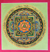 Thangkas Default Om Mandala Sacred Thangka th089