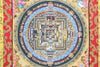 Thangkas Framed Tibetan Kalachakra Mandala Thangka TH139