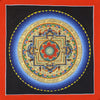 Thangkas Gold Dharma Wheel Thangka TH182