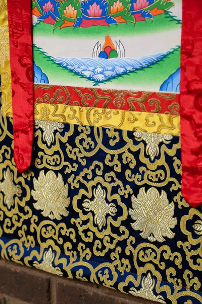 Guru Rinpoche Framed Thangka