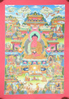 Thangkas Hand Painted Shakyamuni Thangka TH135