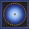Thangkas Healing Blue Lotus Thangka TH190