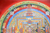 Thangkas Kalachakra Energy Mandala Thangka TH162