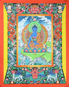 Thangkas Medicine Buddha Masterpiece Thangka TH130