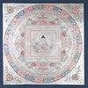 Thangkas Medicine Buddha Silver Mandala Thangka TH200