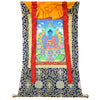 Thangkas Meditating Medicine Buddha Framed Thangka TH177