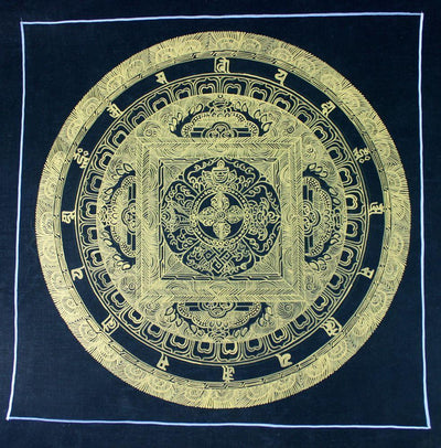 Thangkas,New Items Default Painted In Gold Dorje Thangka th056