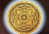 Thangkas,New Items,Tibetan Style Default Cosmic Eternal Knot Painted in Gold Mandala th057