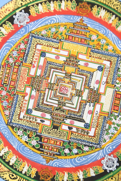 Thangkas Tibetan Kalachakra Mandala Thangka TH149
