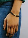 Black and Gold Roll-On Bracelet