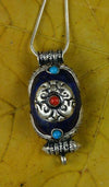 Tibetan Beads,Jewelry Default Lapis Pendant jp065