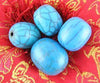 Tibetan Beads,Under 35 Dollars Set of 4 Large Turquoise beads be020