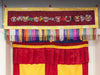 Wall Hanging Om Mani Auspicious Symbols Horizontal Banner FB532