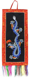 Wall Hangings Default Black Dragon Embroidery Wall Hanging fb480