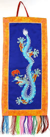 Wall Hangings Default Blue Dragon Embroidery Wall Hanging fb479