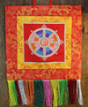 Wall Hangings Default Dharma Wheel Tapestry fb112