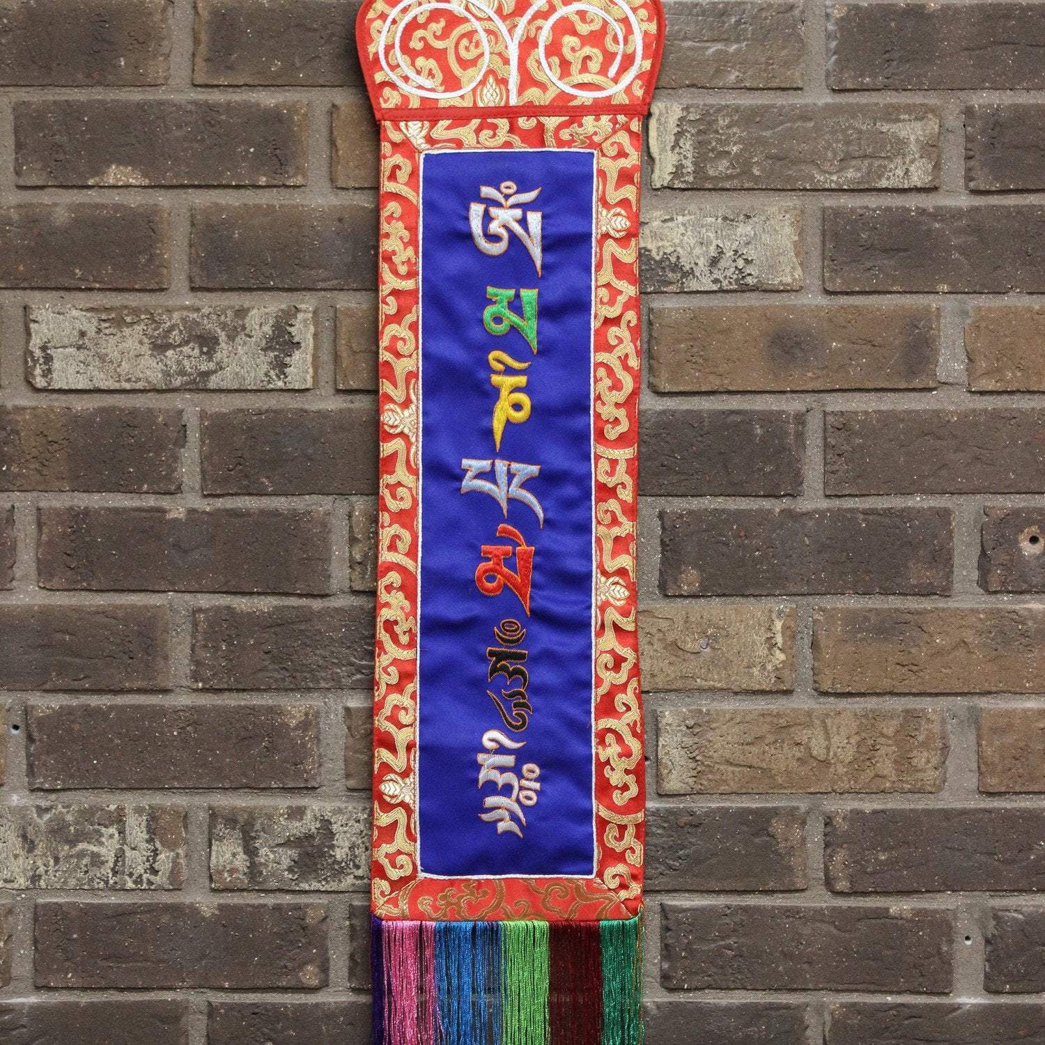 Om Mani Padme Hung Banner - DharmaShop