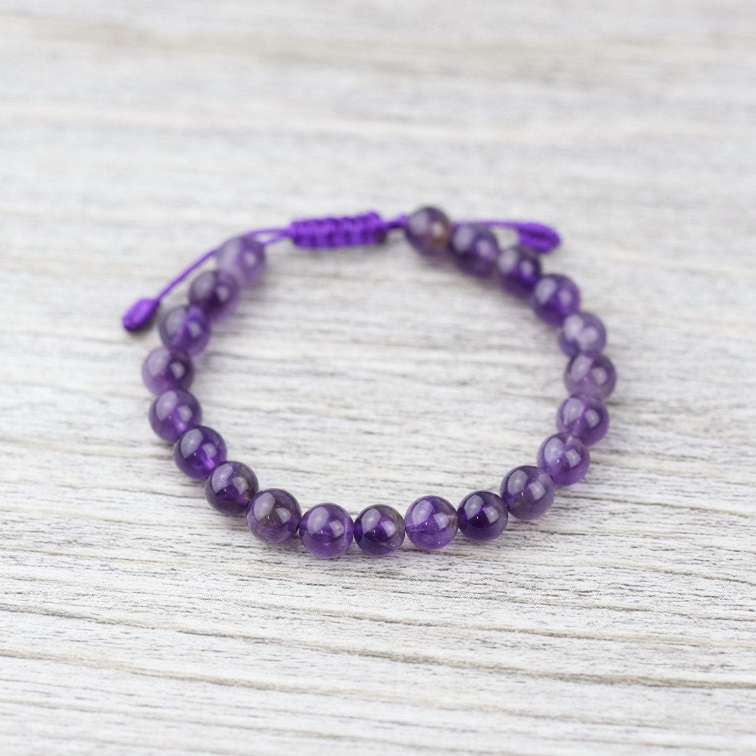 Wrist Malas Amethyst Wrist Mala WM496