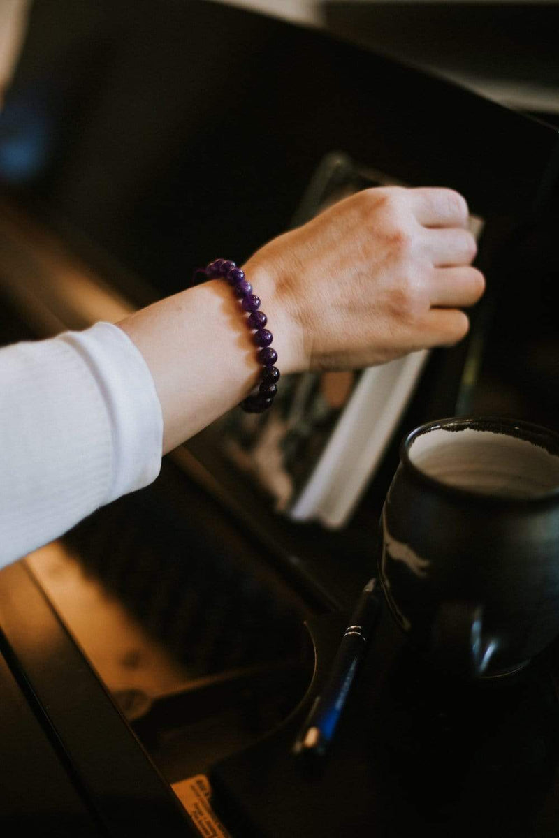 Wrist Malas Amethyst Wrist Mala WM496