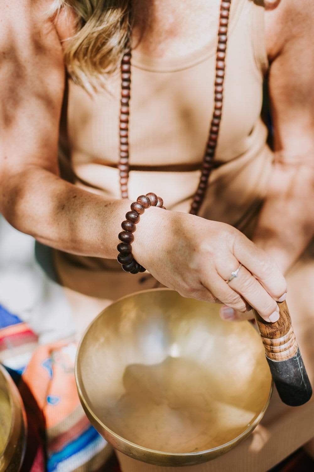 Wrist Malas Dark Bodhi Seed Wrist Mala