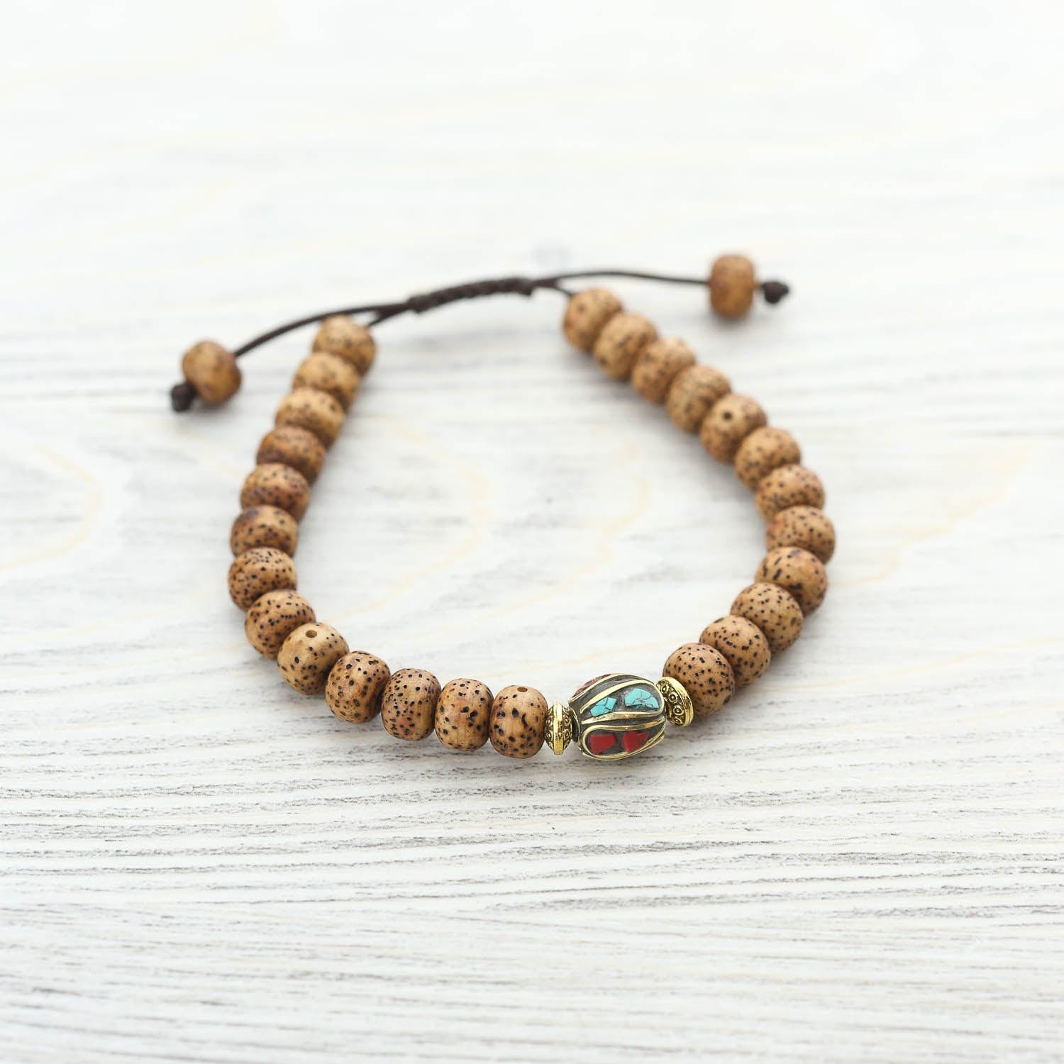 Wrist Malas Divine Rebirth Lotus Seed Wrist Mala