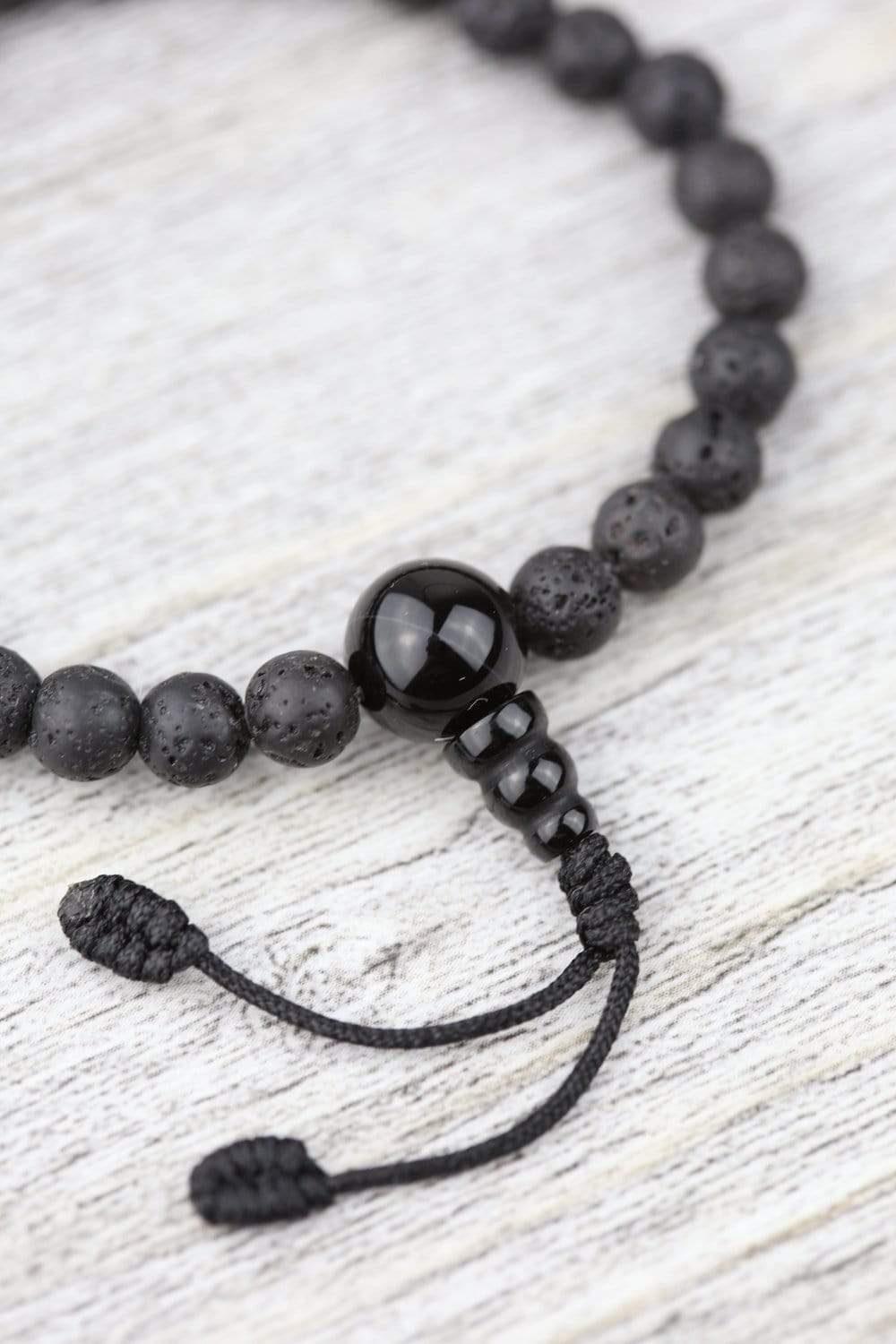 Wrist Malas Essential Lava Rock Wrist Mala